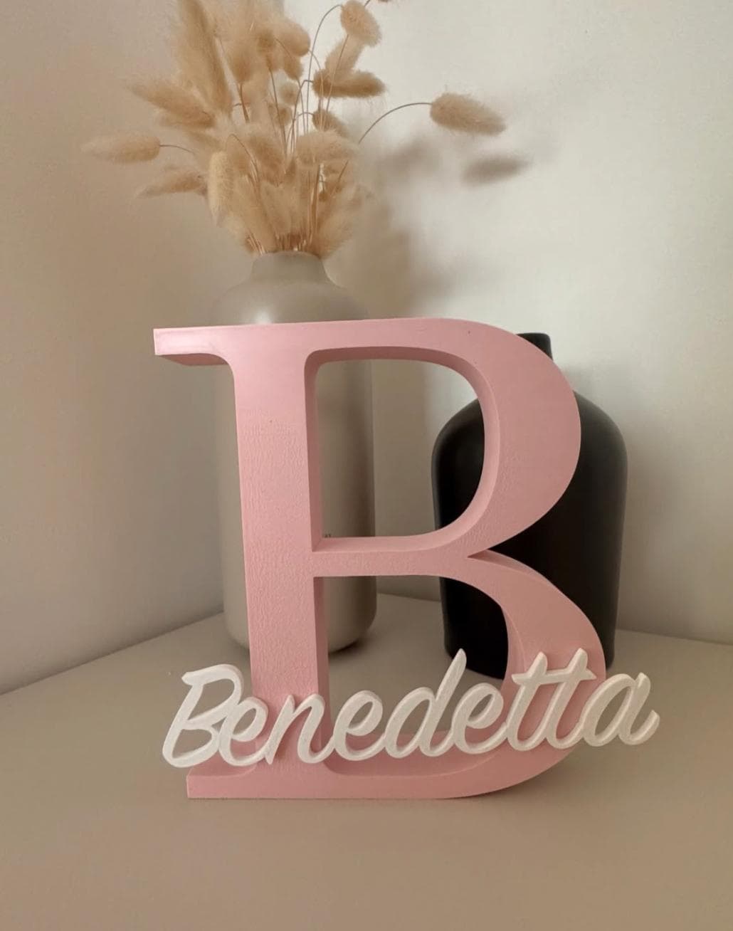 Iniziale + nome personalizzato - prodotto realizzato 1