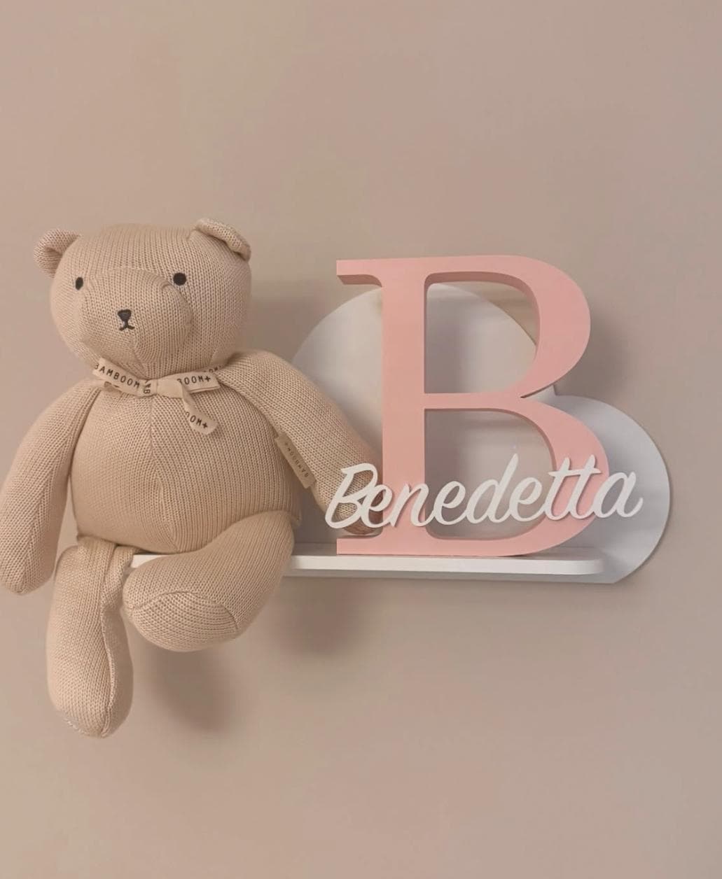 Scritte personalizzate realizzate in stampa 3D